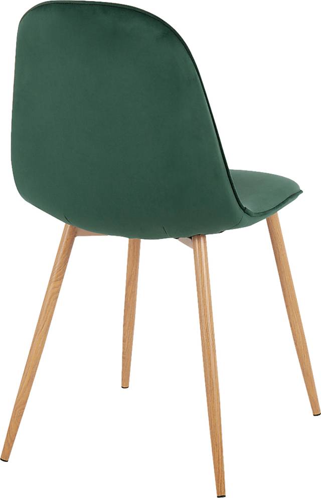 Faye Lane II Green Side Chair, Set of 2 - Thumbnail - Image 4