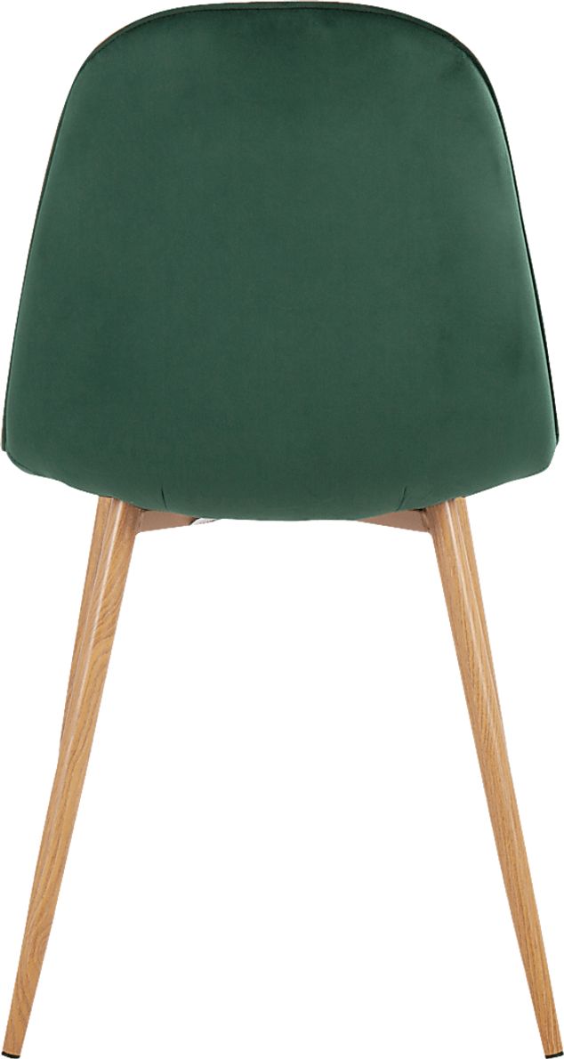Faye Lane II Green Side Chair, Set of 2
