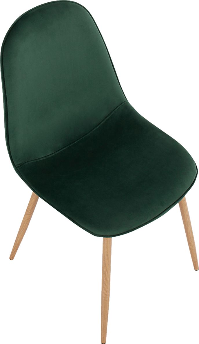 Faye Lane II Green Side Chair, Set of 2