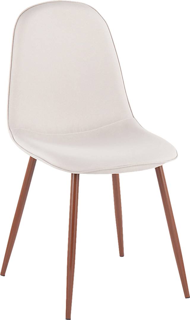 Faye Lane III Beige Side Chair, Set of 2 - Thumbnail - Image 2