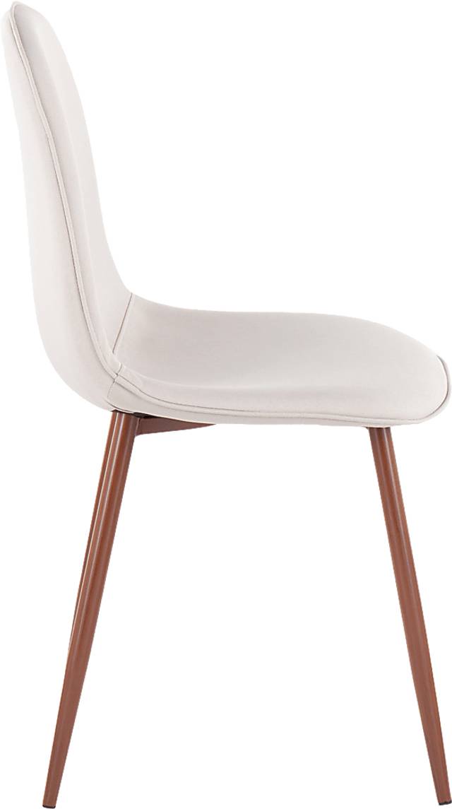 Faye Lane III Beige Side Chair, Set of 2 - Thumbnail - Image 3
