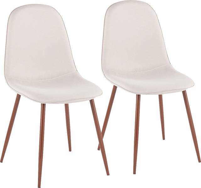 Faye Lane III Beige Side Chair, Set of 2 - Thumbnail - Image 1