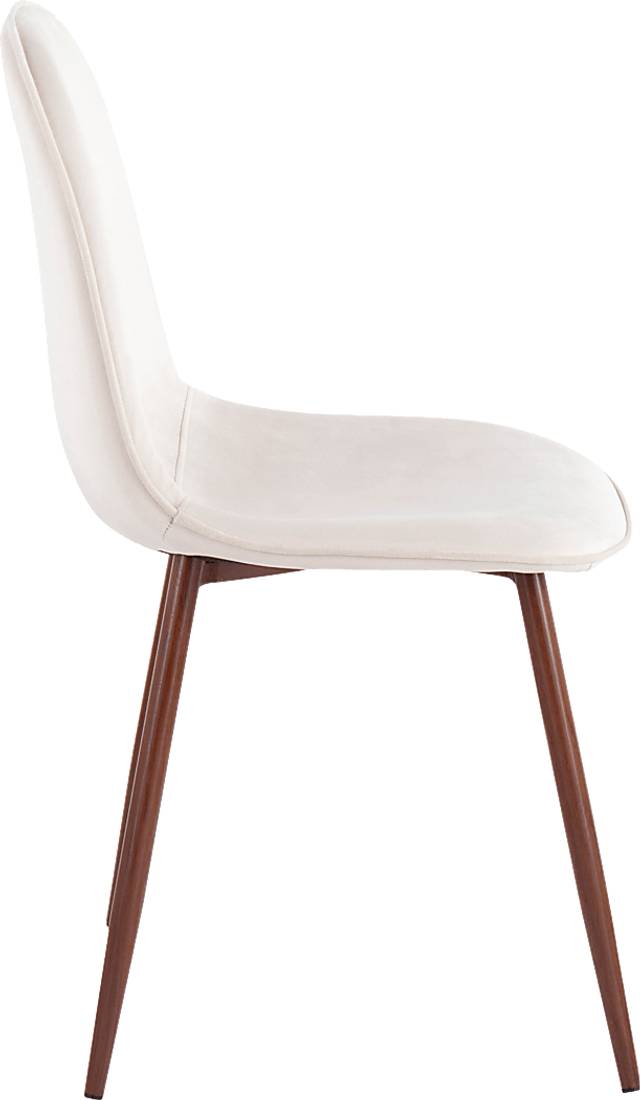 Faye Lane III Cream Side Chair, Set of 2 - Thumbnail - Image 3