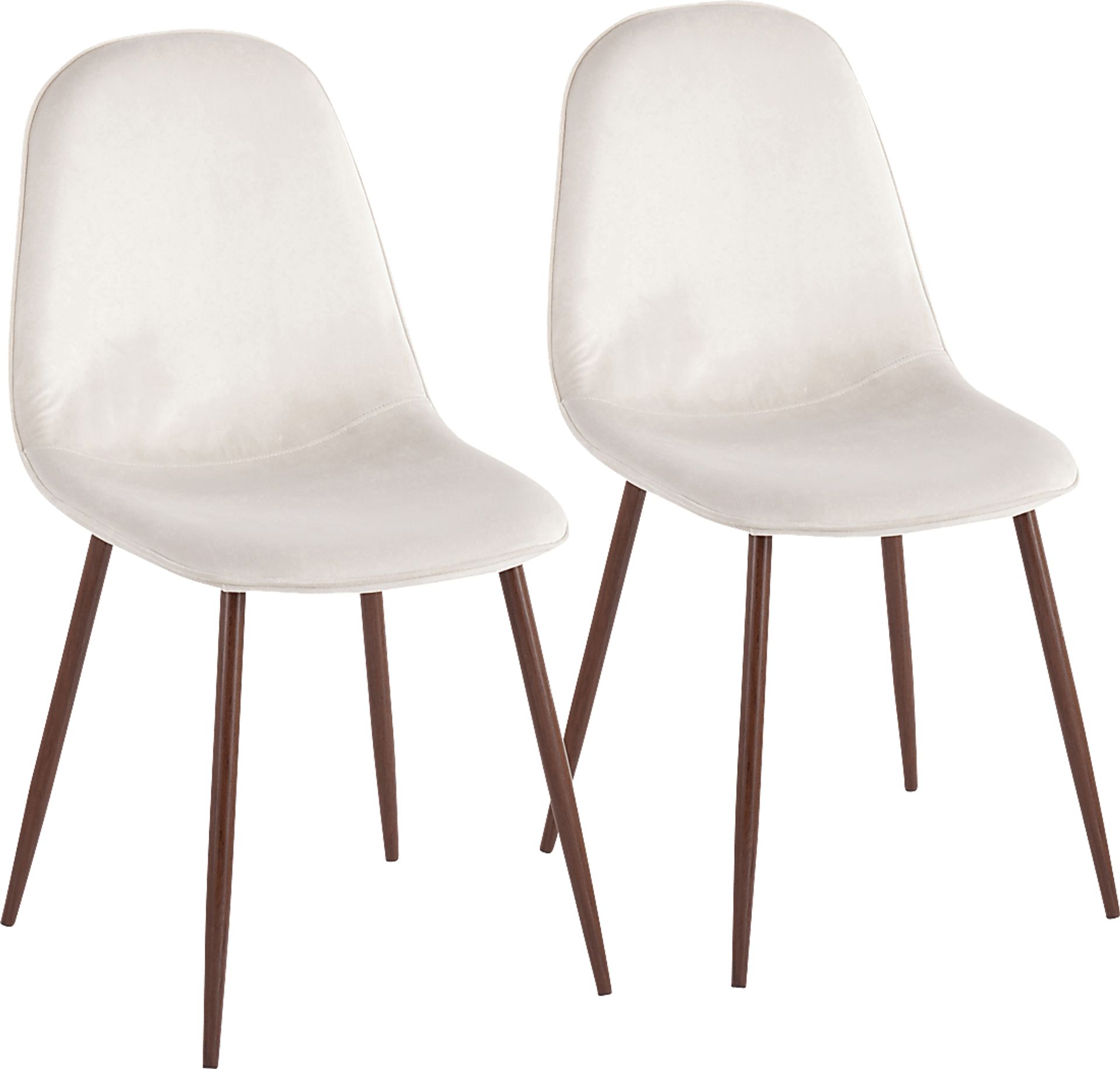 Faye Lane III Cream Side Chair, Set of 2 - Image 1