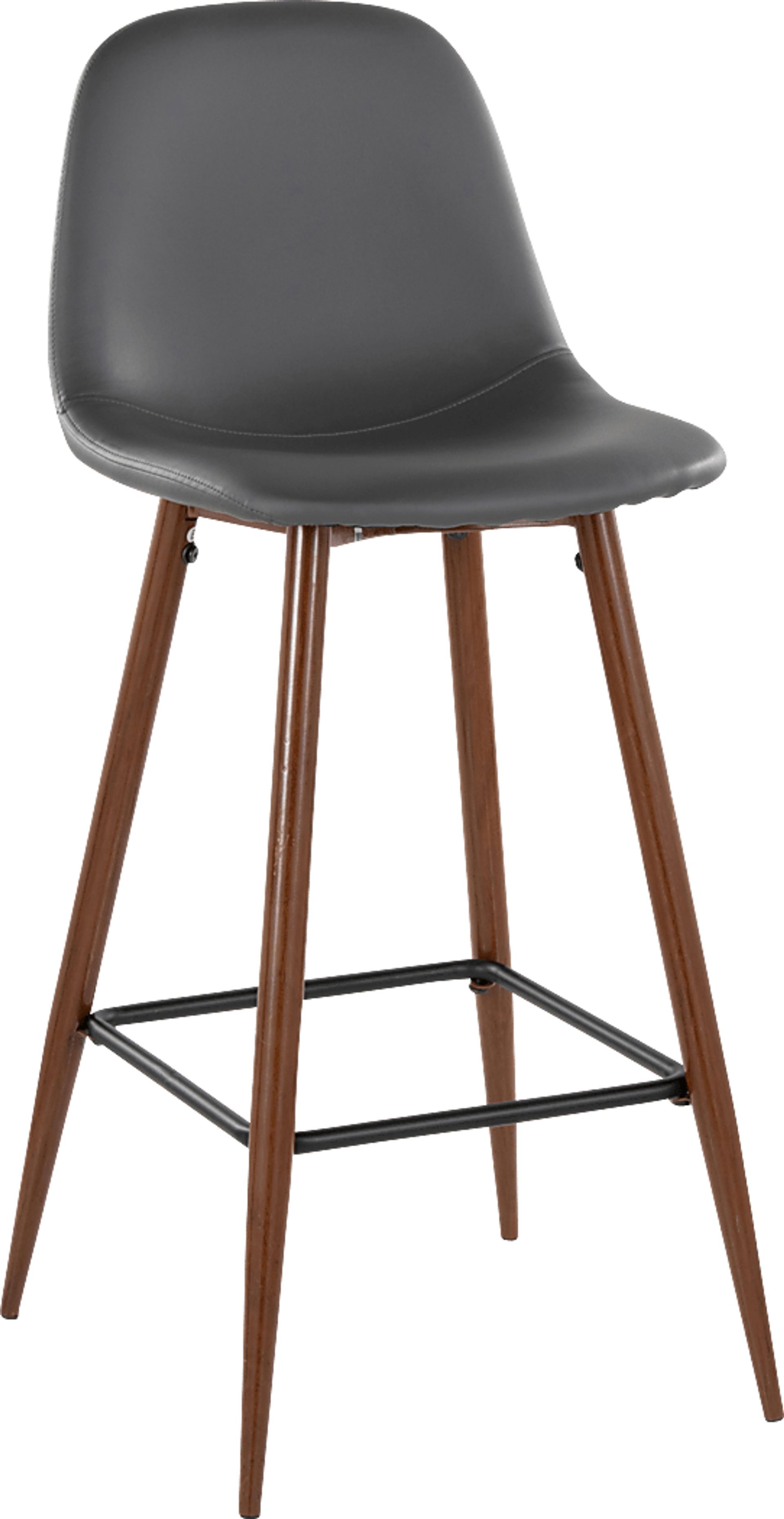 Faye Lane III Gray Barstool, Set of 2 - Image 4