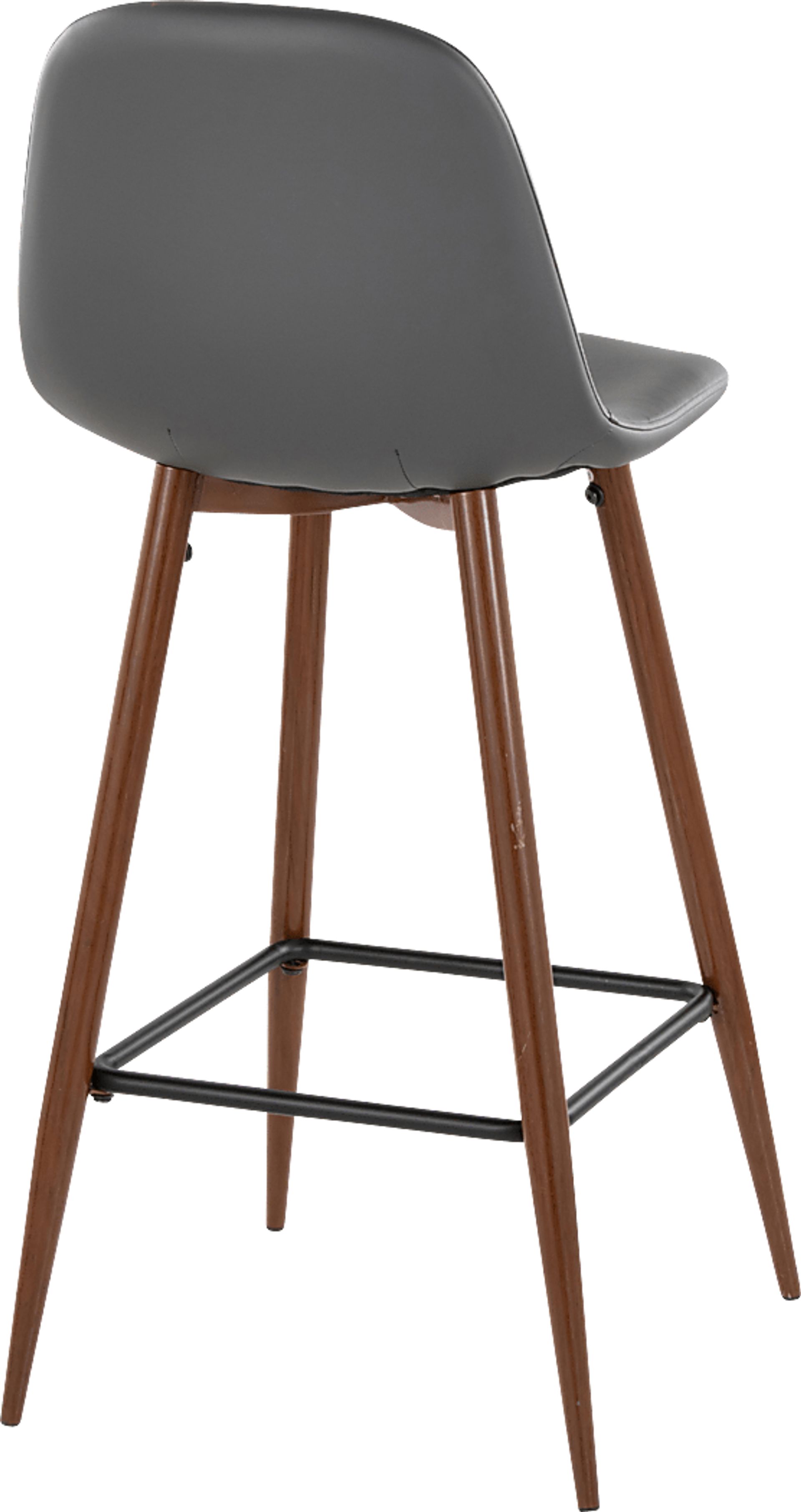 Faye Lane III Gray Barstool, Set of 2 - Image 6