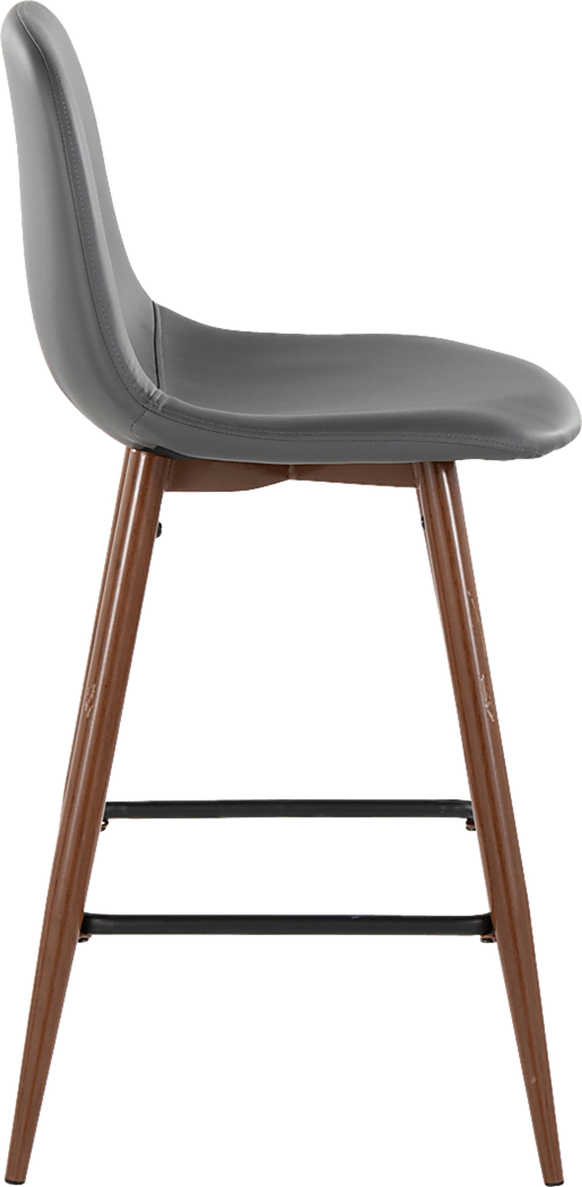 Faye Lane III Gray Counter Height Stool, Set of 2 - Image 5