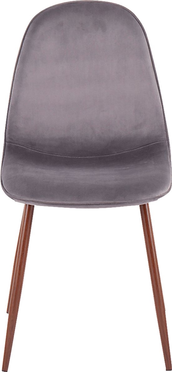 Faye Lane III Gray Side Chair, Set of 2