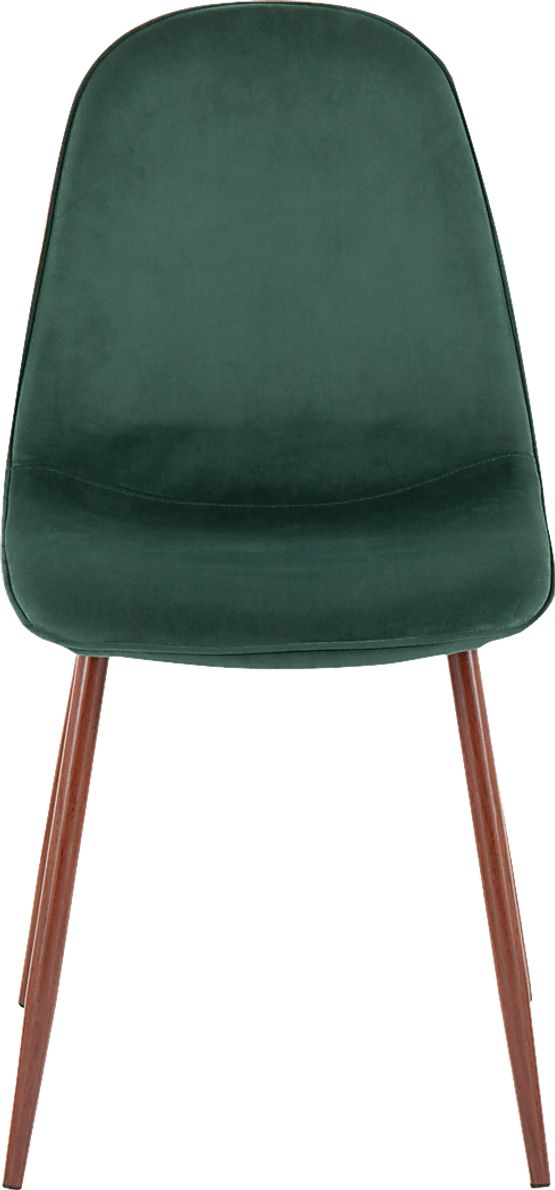 Faye Lane III Green Side Chair, Set of 2