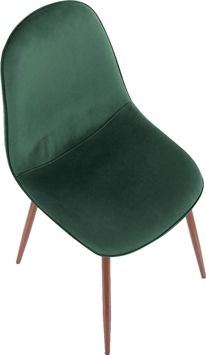 Faye Lane III Green Side Chair, Set of 2