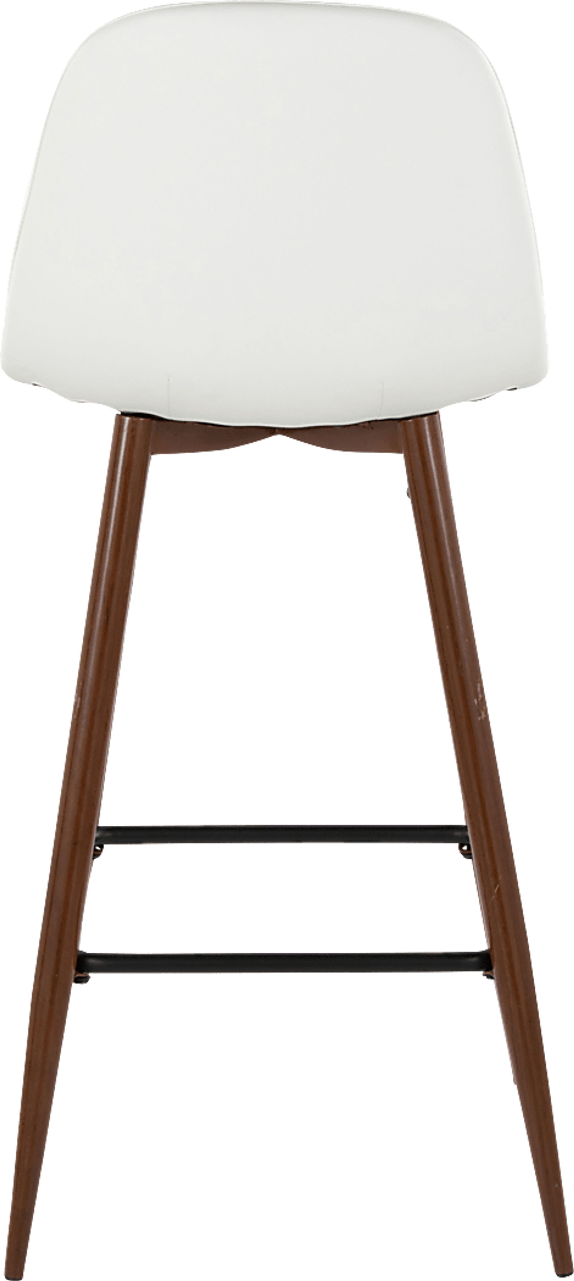 Faye Lane III White Barstool, Set of 2 - Image 7