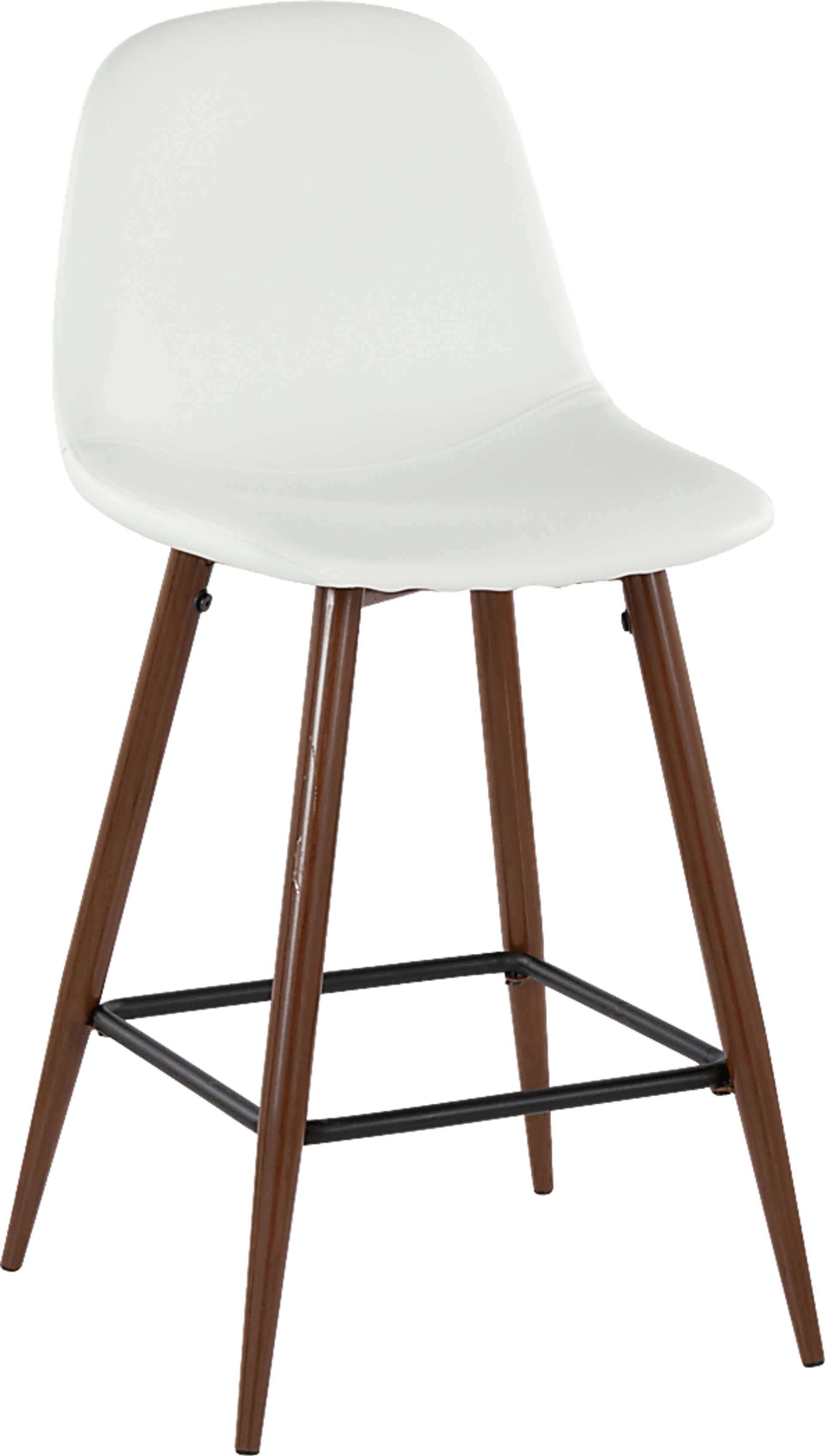 Faye Lane III White Counter Height Stool, Set of 2 - Image 4