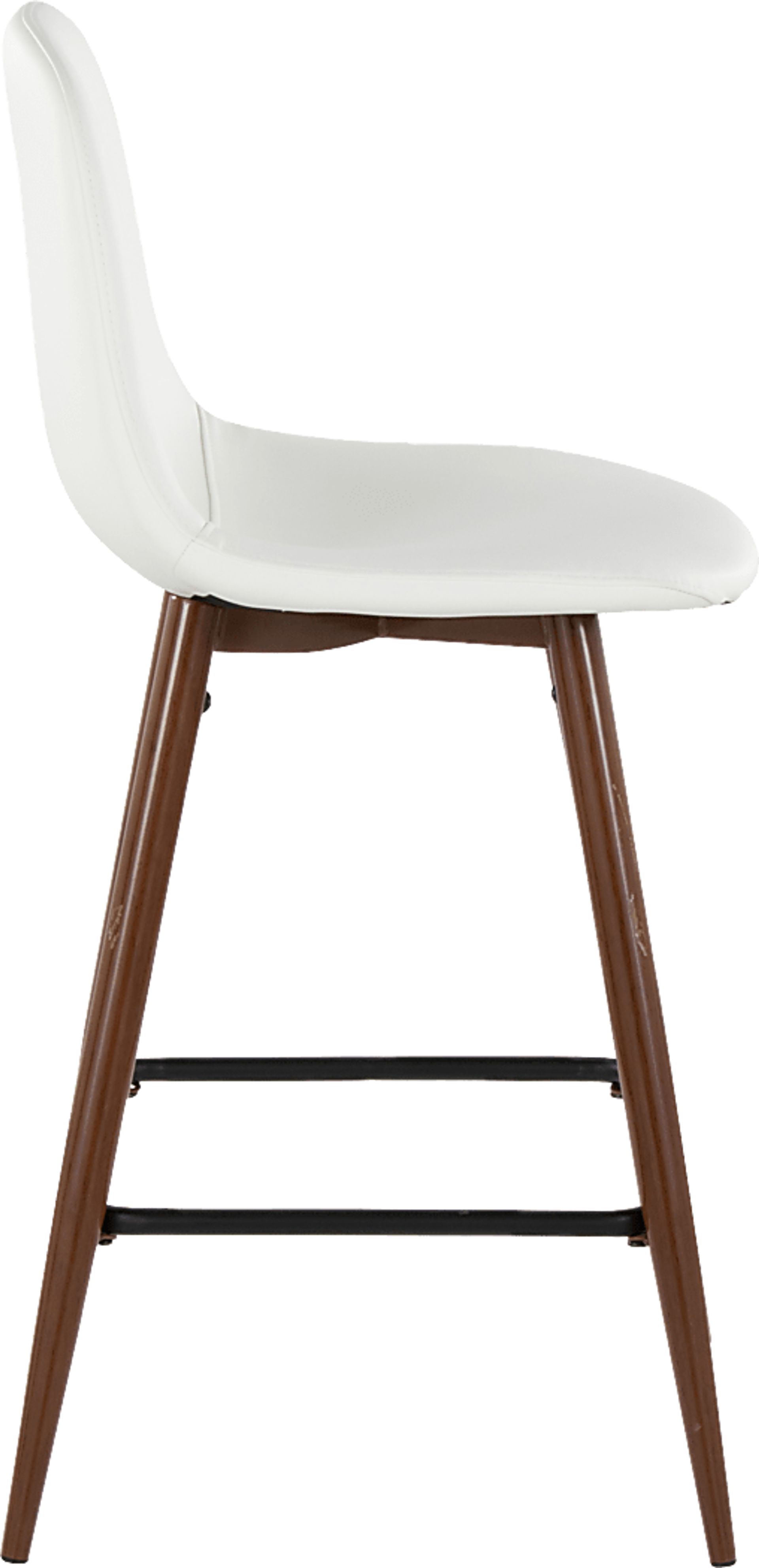 Faye Lane III White Counter Height Stool, Set of 2 - Image 5