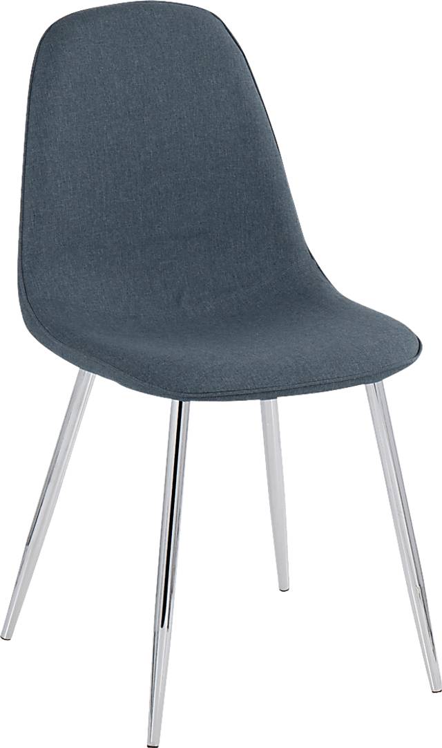 Faye Lane IV Blue Side Chair, Set of 2 - Thumbnail - Image 2