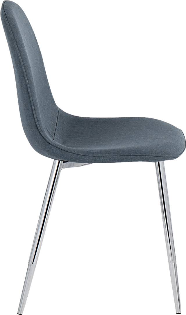 Faye Lane IV Blue Side Chair, Set of 2 - Thumbnail - Image 3
