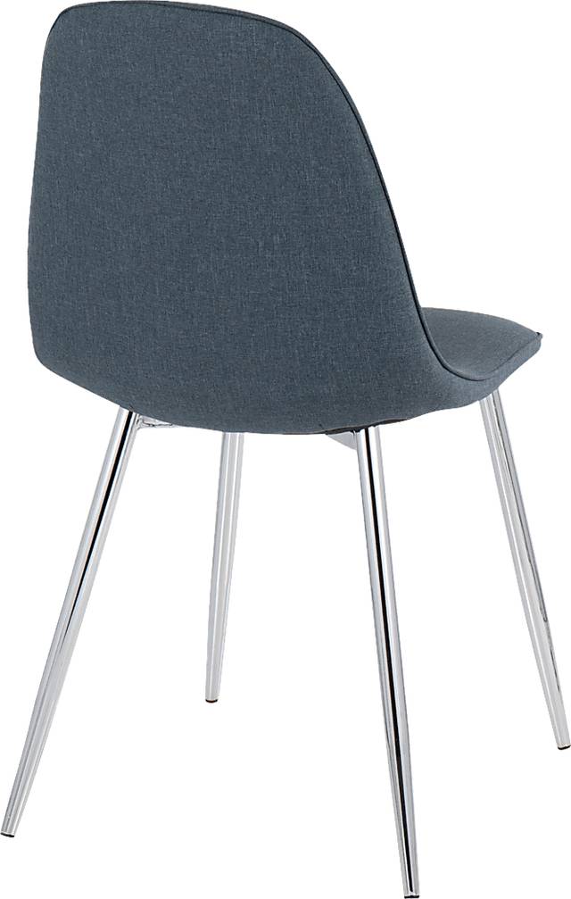 Faye Lane IV Blue Side Chair, Set of 2 - Thumbnail - Image 4