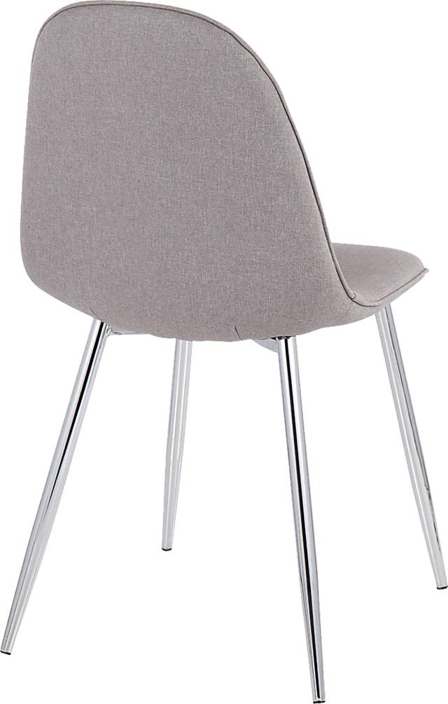 Faye Lane IV Gray Side Chair, Set of 2 - Thumbnail - Image 4