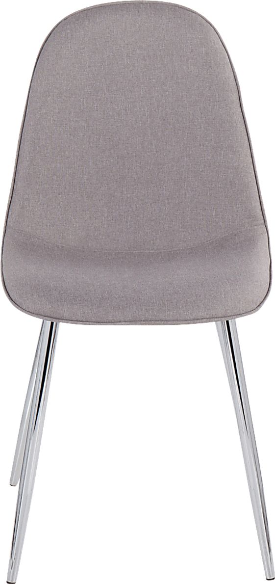 Faye Lane IV Gray Side Chair, Set of 2