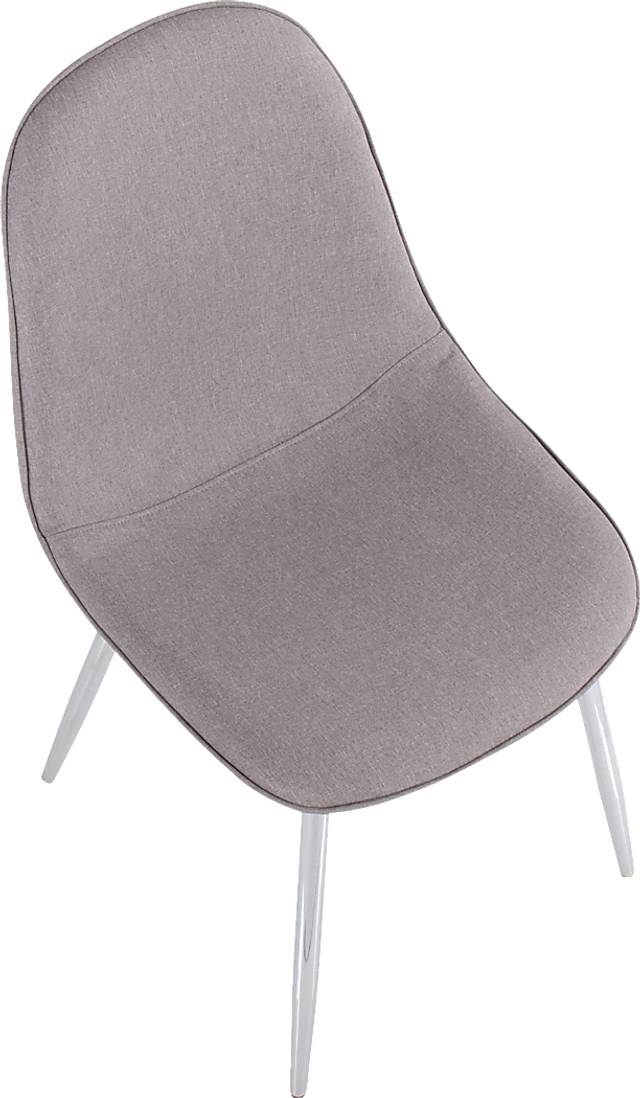 Faye Lane IV Gray Side Chair, Set of 2 - Thumbnail - Image 7