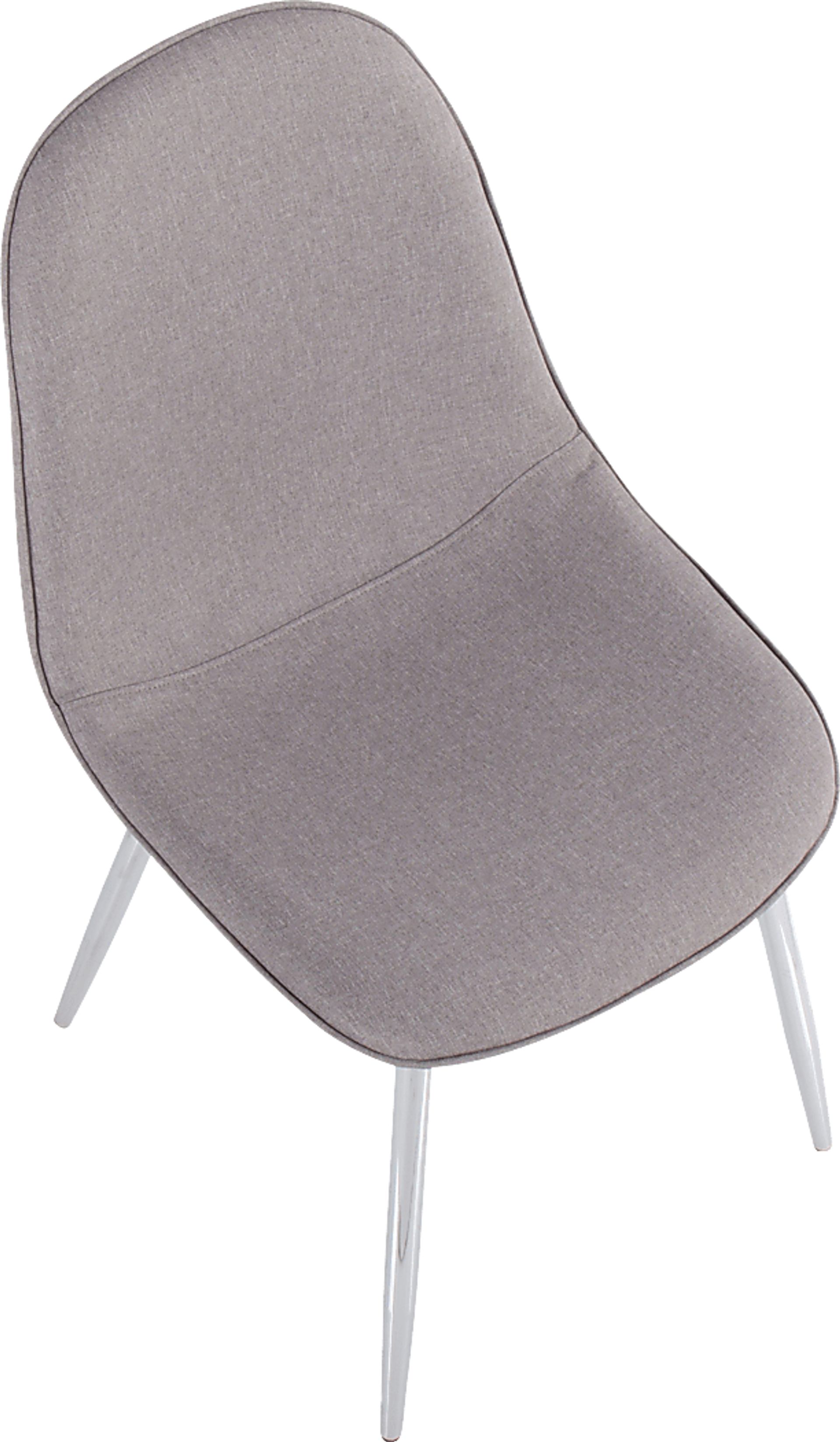 Faye Lane IV Gray Side Chair, Set of 2 - Image 7