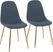 Faye Lane V Blue Side Chair, Set of 2