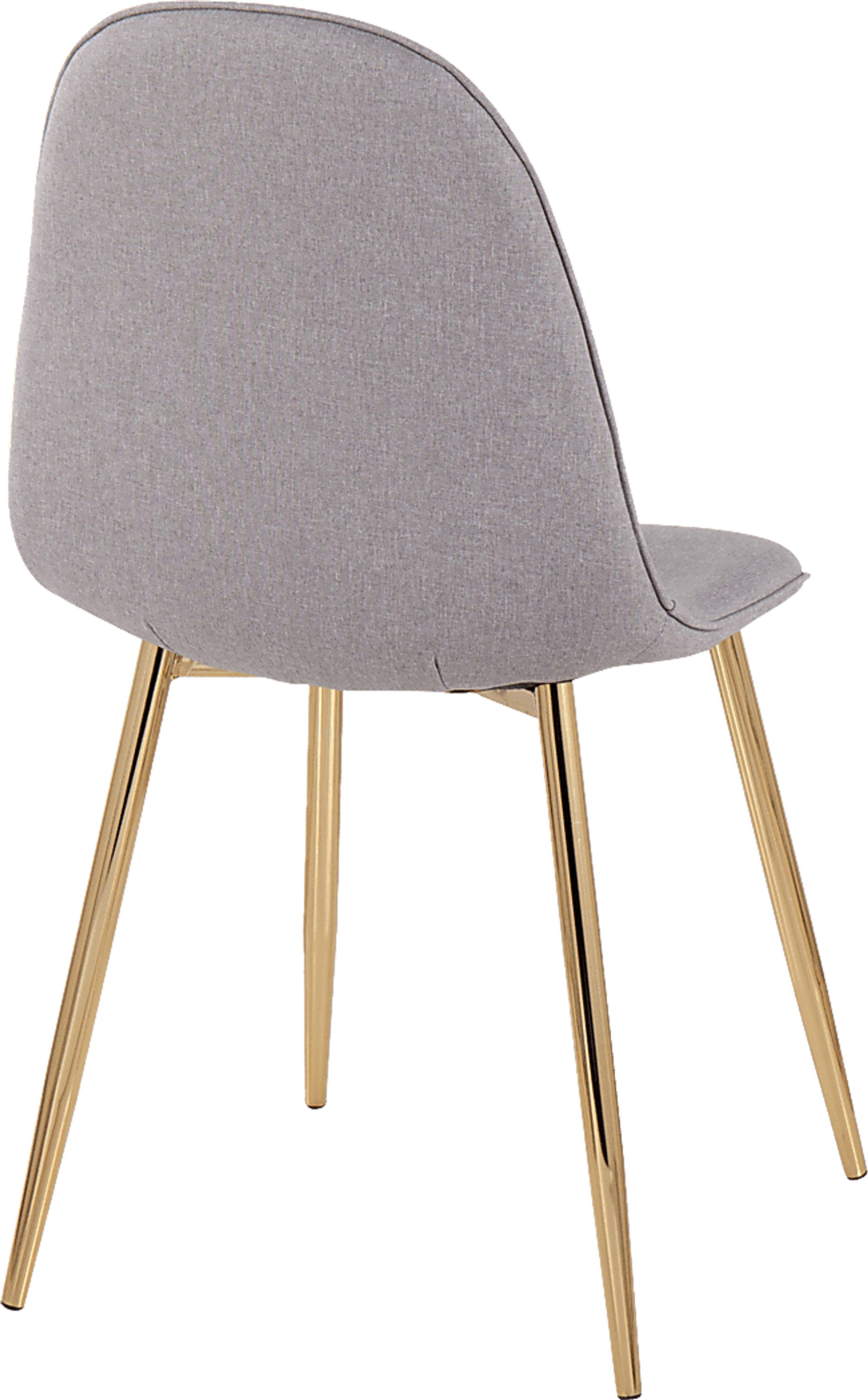 Faye Lane V Gray Side Chair, Set of 2 - Image 4