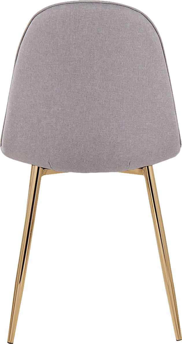 Faye Lane V Gray Side Chair, Set of 2