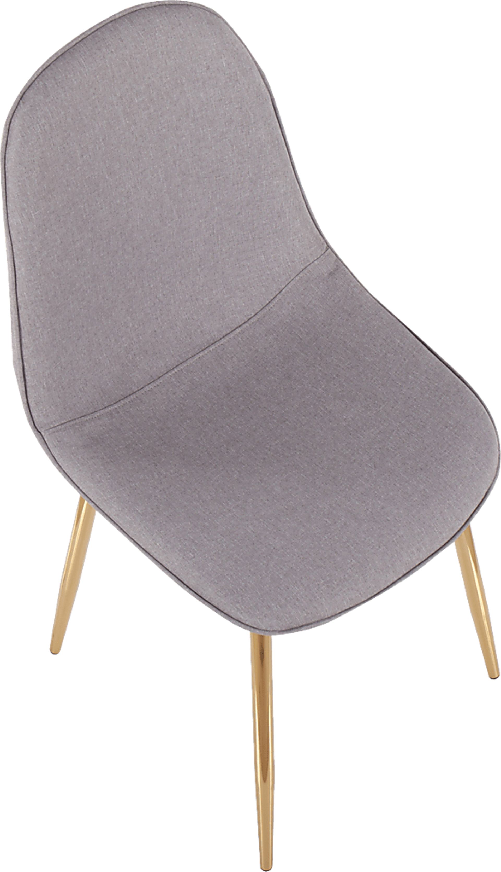 Faye Lane V Gray Side Chair, Set of 2 - Image 7