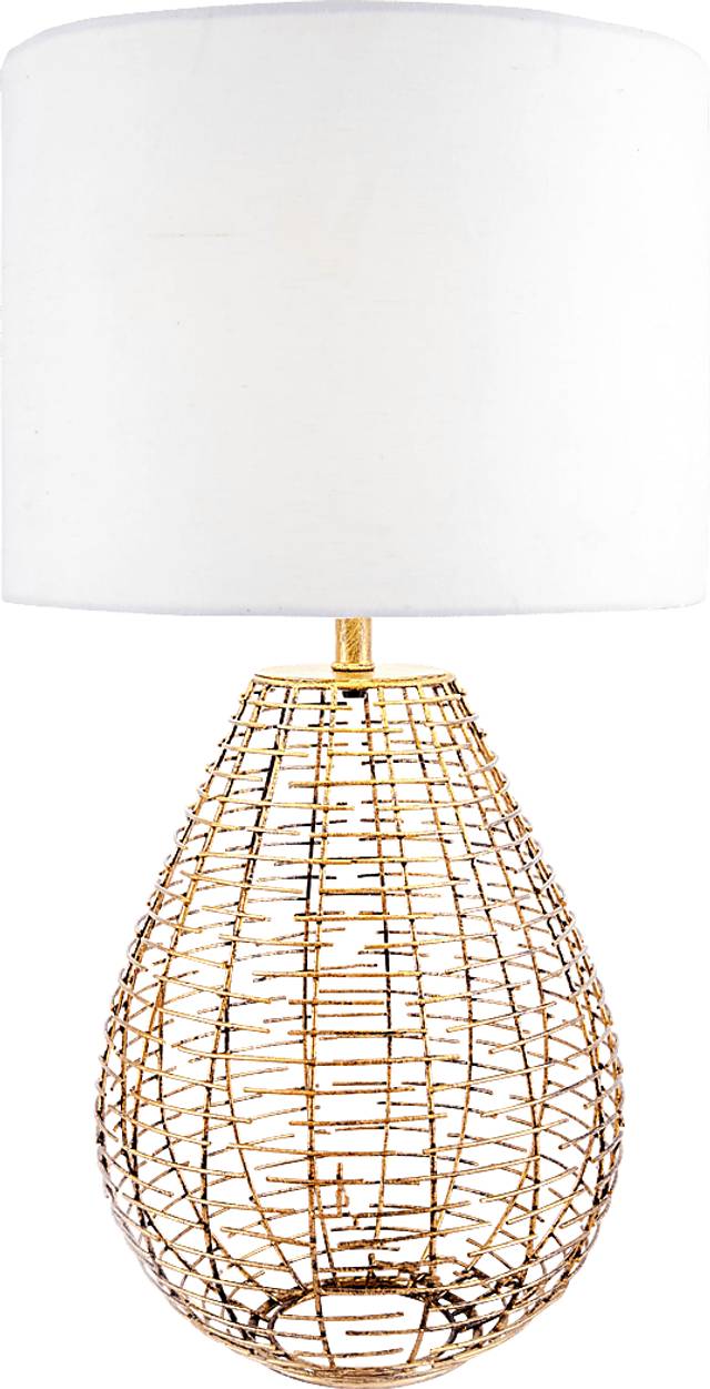 Fayelle Gold Lamp - Thumbnail - Image 1