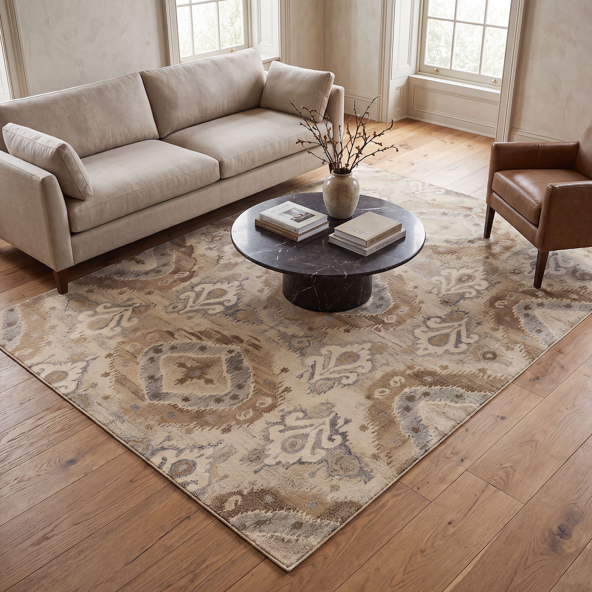 Fayette 5' x 8' Ash Rug - Image 2