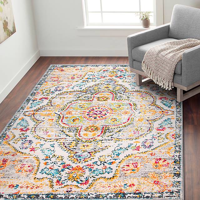 Fayian Multi 7'10 x 10' Rug - Thumbnail - Image 5