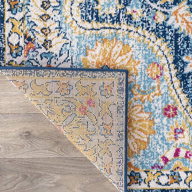 Fayian Navy 7'10 x 10' Rug - Thumbnail - Image 8