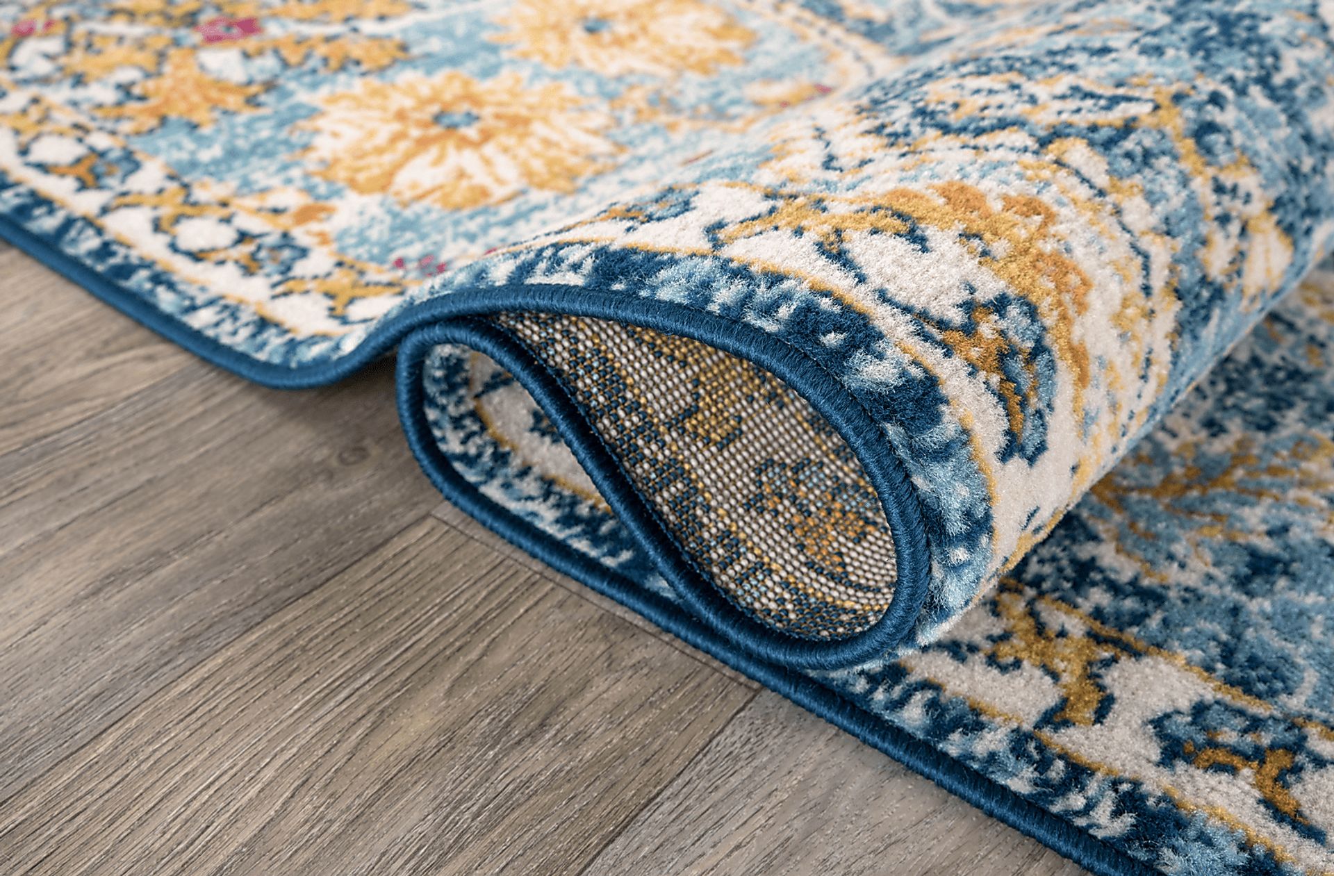 Fayian Navy 7'10 x 10' Rug - Image 10