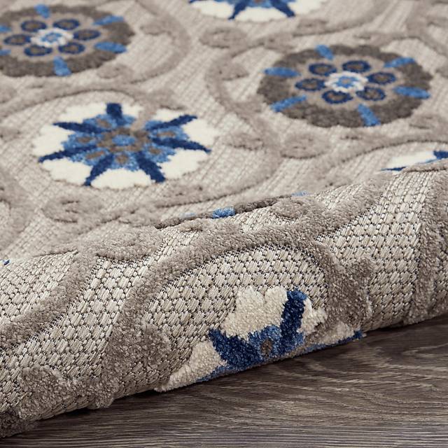 Faylen Gray 8' x 11' Indoor/Outdoor Rug - Thumbnail - Image 2