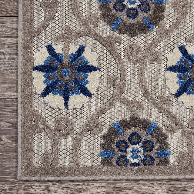 Faylen Gray 8' x 11' Indoor/Outdoor Rug - Thumbnail - Image 3