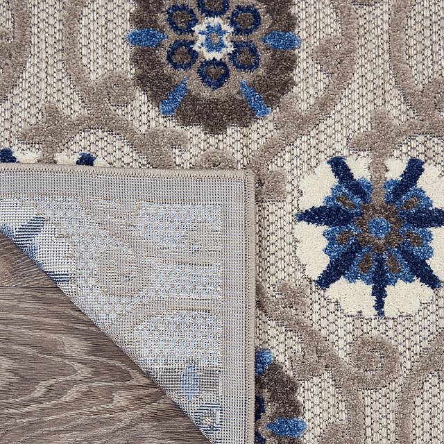 Faylen Gray 8' x 11' Indoor/Outdoor Rug - Thumbnail - Image 4