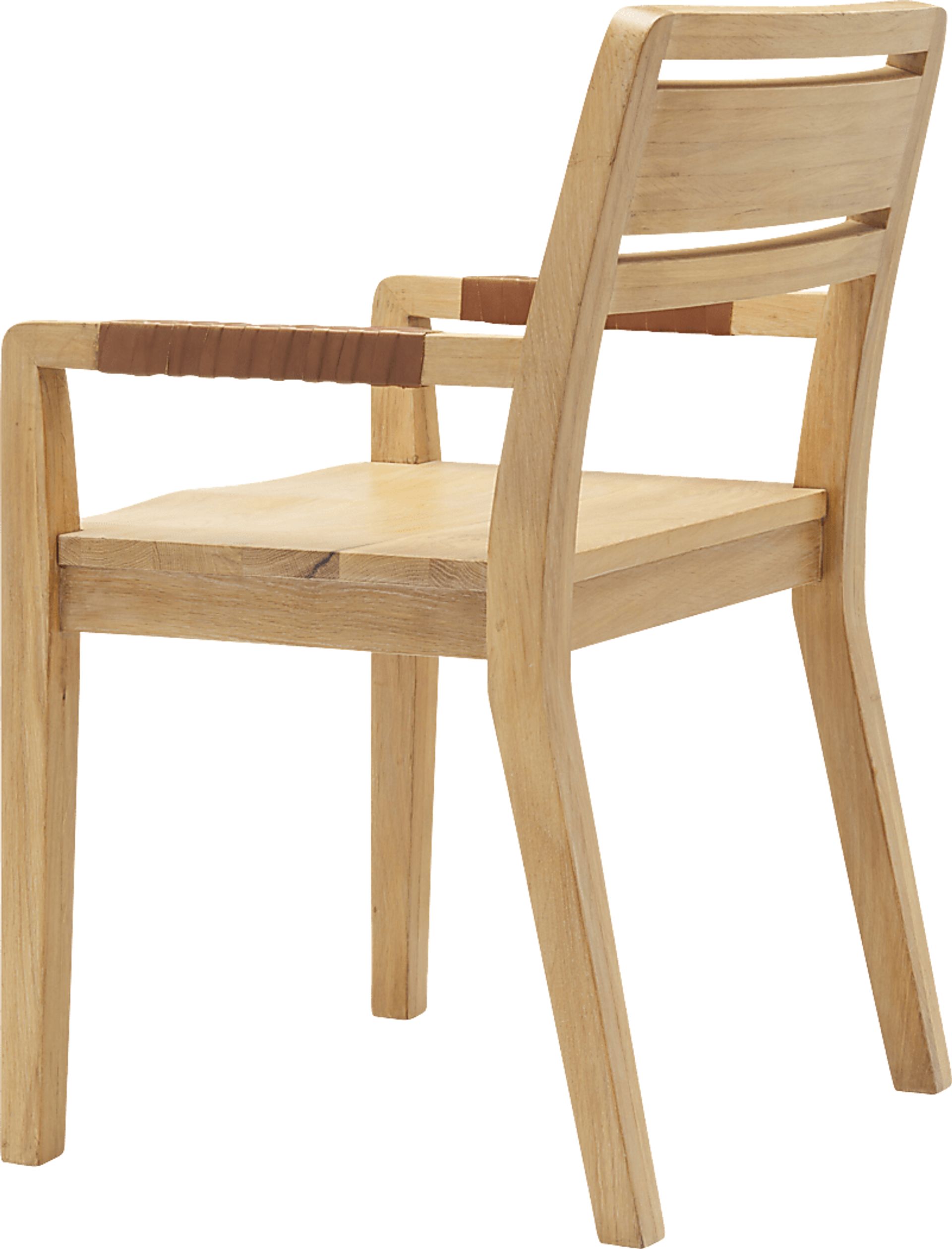 Faysal Brown Side Chair - Image 3