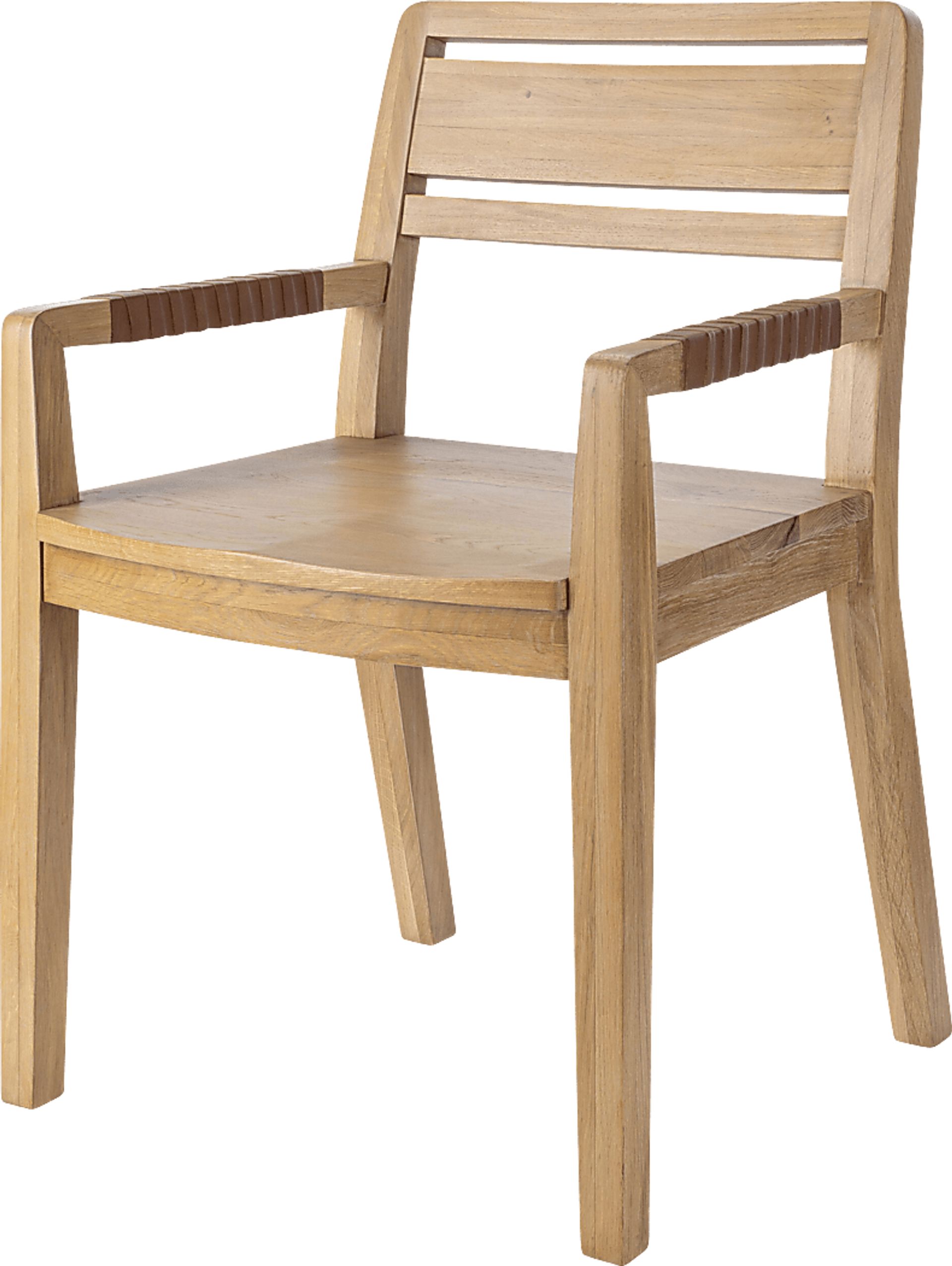 Faysal Brown Side Chair - Image 1