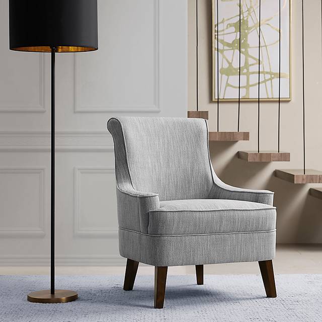 Faywood Gray Accent Chair - Thumbnail - Image 2