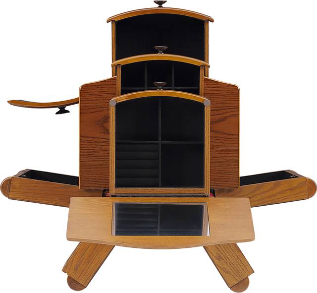Fazio Brown Jewelry Armoire - Thumbnail - Image 12