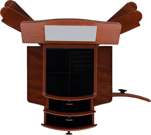 Fazio Cherry Jewelry Armoire - Thumbnail - Image 12