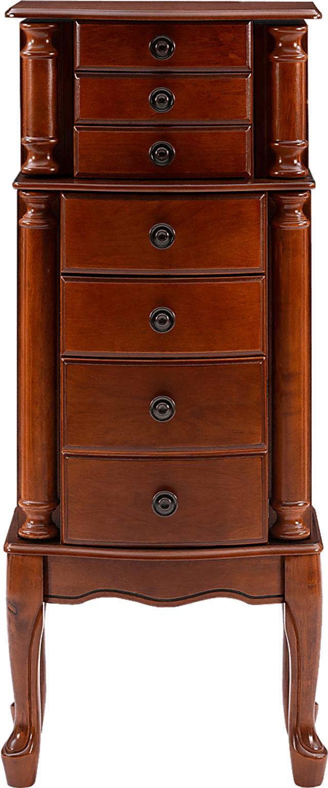 Fazio Cherry Jewelry Armoire - Thumbnail - Image 5