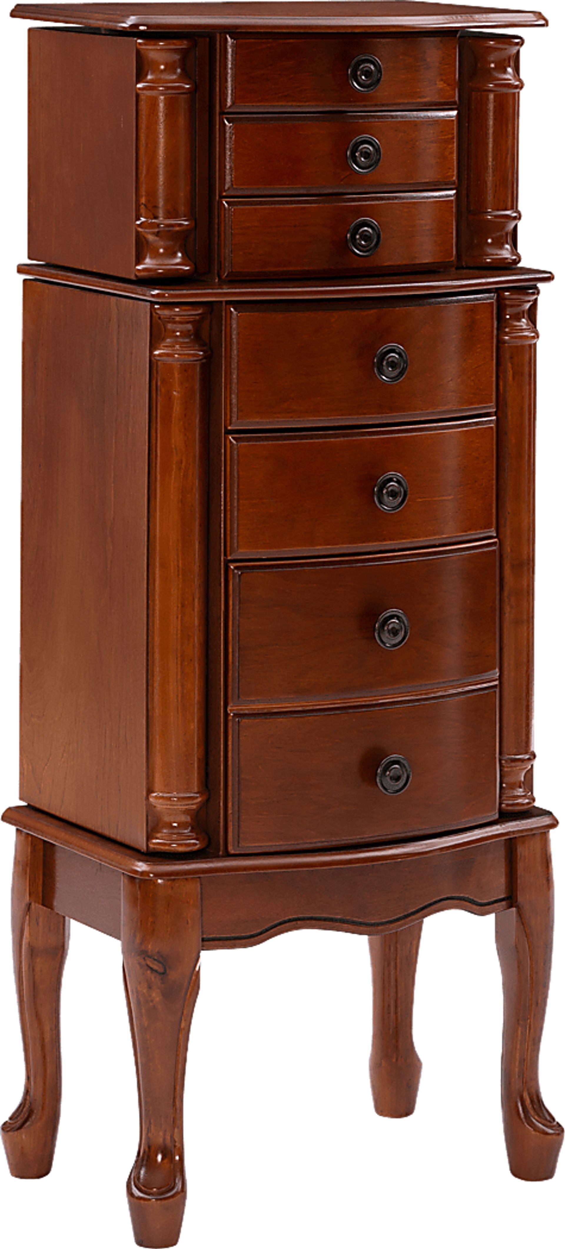 Fazio Cherry Jewelry Armoire - Image 1