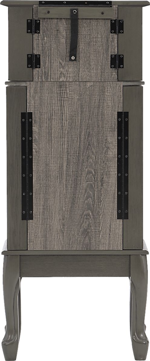 Fazio Gray Jewelry Armoire