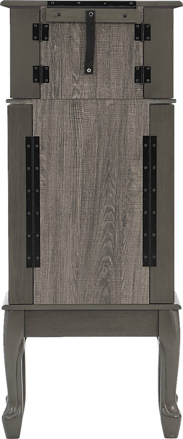 Fazio Gray Jewelry Armoire - Thumbnail - Image 6