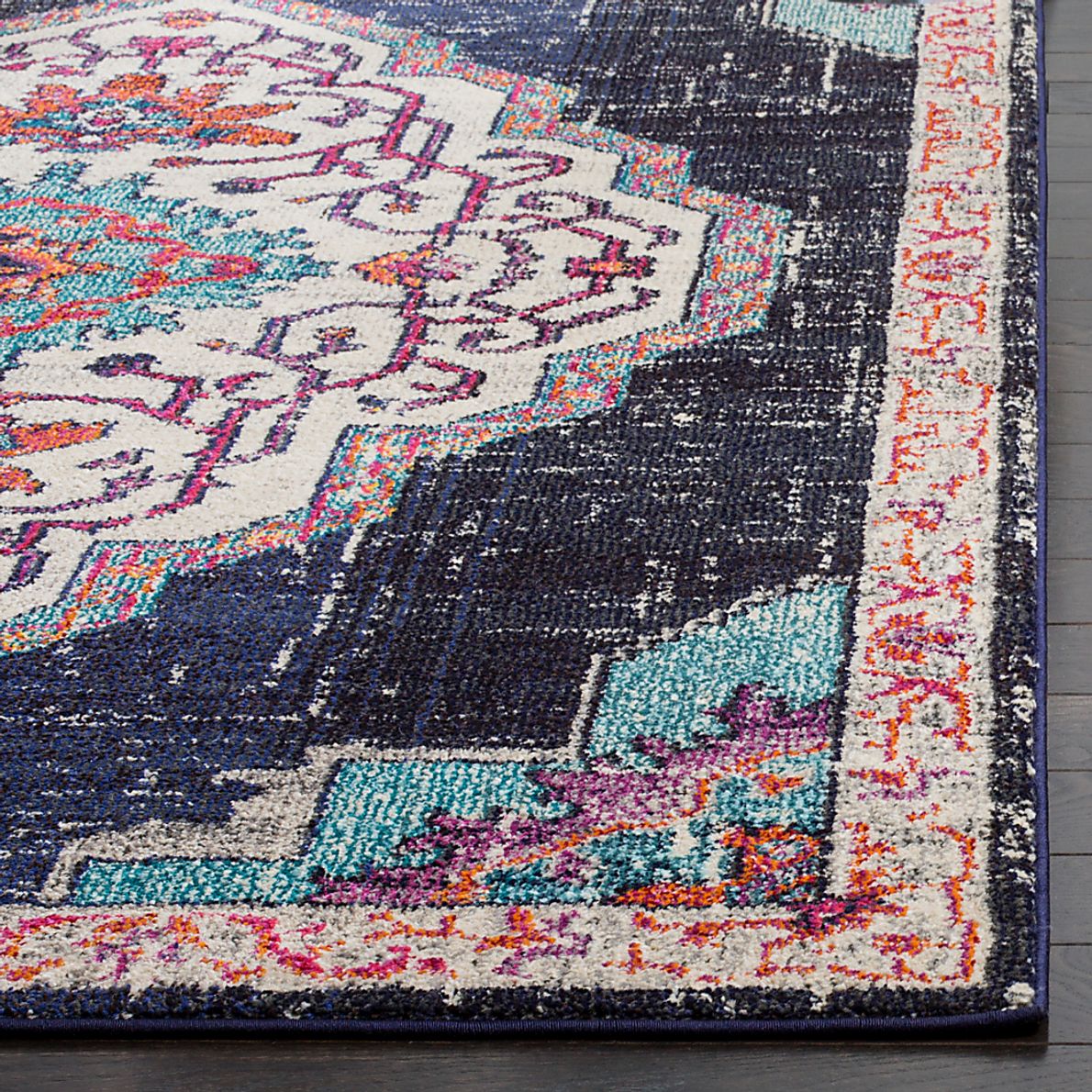 Featherbrook Black 5'1 x 7'7 Rug