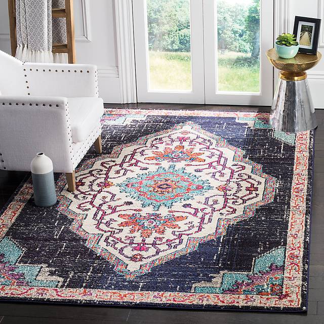 Featherbrook Black 5'1 x 7'7 Rug - Thumbnail - Image 3