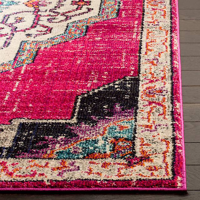 Featherbrook Pink 5'1 x 7'7 Rug - Thumbnail - Image 2