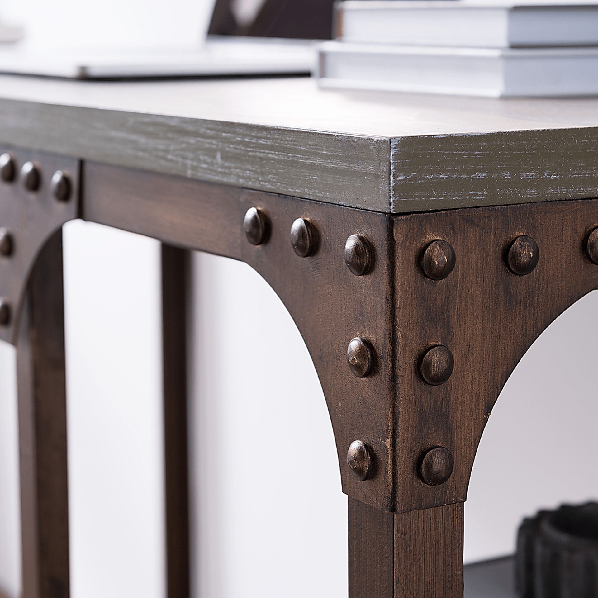 Fechet Brown Desk - Image 2