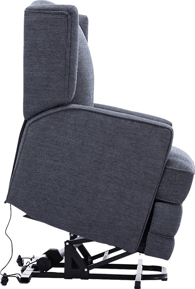 Feildston Blue Power Recliner - Thumbnail - Image 2